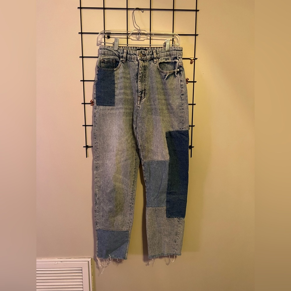 BDG / High Rise, Patched Jeans